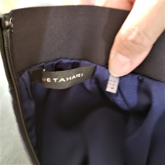 Elie Tahari Side Split Lace Overlay Pencil Skirt 2 - Picture 5 of 12